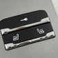 970.653.555.02 / 970 653 555 02 / 97065355502 10-16 PORSCHE PANAMERA REAR CENTER CONSOLE HEATED SEAT SWITCH PANEL TRIM O