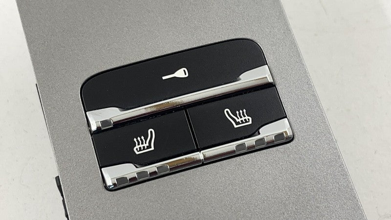 970.653.555.02 / 970 653 555 02 / 97065355502 10-16 PORSCHE PANAMERA REAR CENTER CONSOLE HEATED SEAT SWITCH PANEL TRIM O