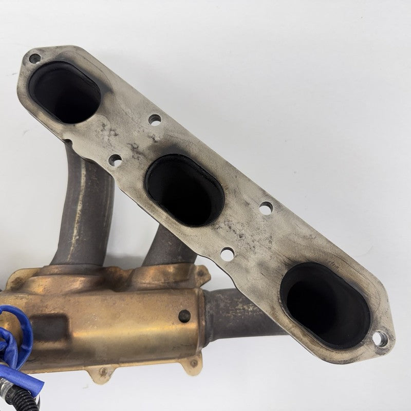 06-08 Porsche Boxster Cayman S 987 3.4L Exhaust Manifold With O2 Sensor Set OEM