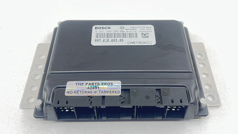 997.618.603.05 / 997 618 603 05 / 99761860305 05-08 PORSCHE BOXSTER S 987 MANUAL ECM ECU ENGINE CONTROL MODULE CARTRONIC