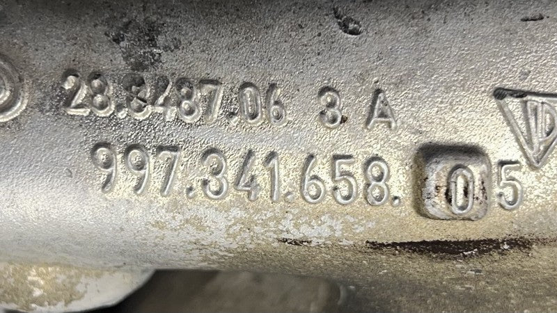 997 351 802 02 / 99735180202 05-12 Porsche Boxster Cayman 987 Right Front Knuckle Hub W/ Control Arm Set OEM