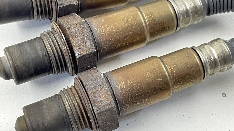 06D 906 265 / 06D906265 08-15 AUDI R8 V10 AIR FUEL RATIO EXHAUST OXYGEN O2 SENSOR SET OF 4 OEM