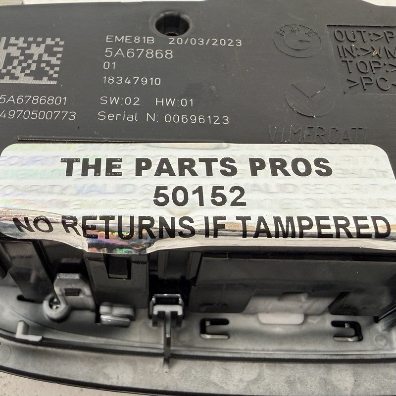 18-24 BMW G01 G02 X3 X4 Headlight Lamp Switch Control Panel 5A67868 OE