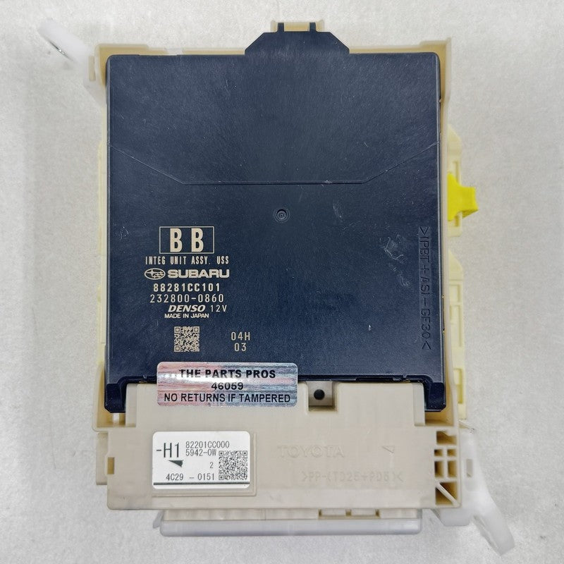 88281CC101 22-25 TOYOTA GR86 INTEGRATED BODY CONTROL MODULE FUSE RELAY JUNCTION BOX OEM