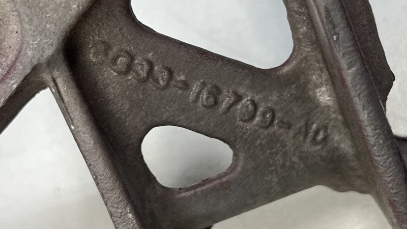 6G33-5341-AC / 6G33 5341 AC / 6G335341AC 07-17 ASTON MARTIN VANTAGE FRONT HOOD HINGE MOUNT SUPPORT BRACKET PAIR OEM