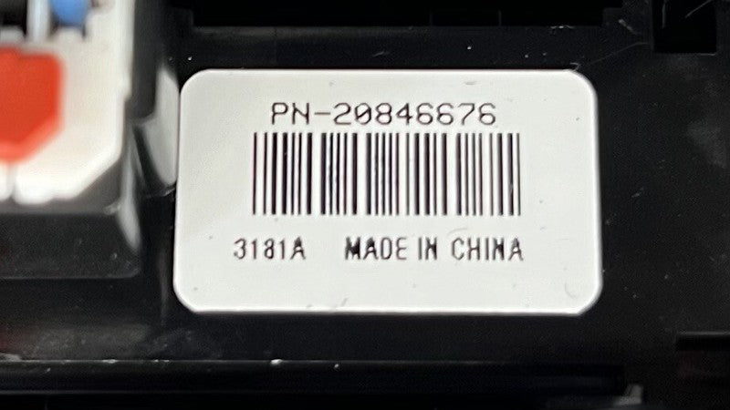 22766775 11-15 CHEVROLET CAMARO SS CONVERTIBLE OVERHEAD DOME LIGHT W/ SUN VISOR PAIR OEM