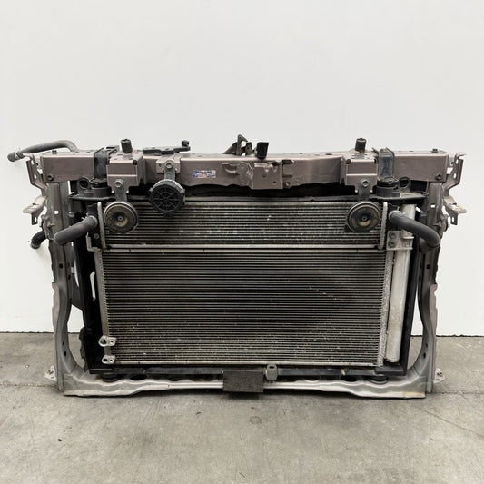 12-17 Toyota Prius V Front Clip Radiator Support W/ Radiator Fan Assembly OEM