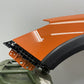 Does not apply 18-23 SUBARU CROSSTREK DRIVER LEFT FRONT FENDER PANEL WITH FLARE ORANGE OEM