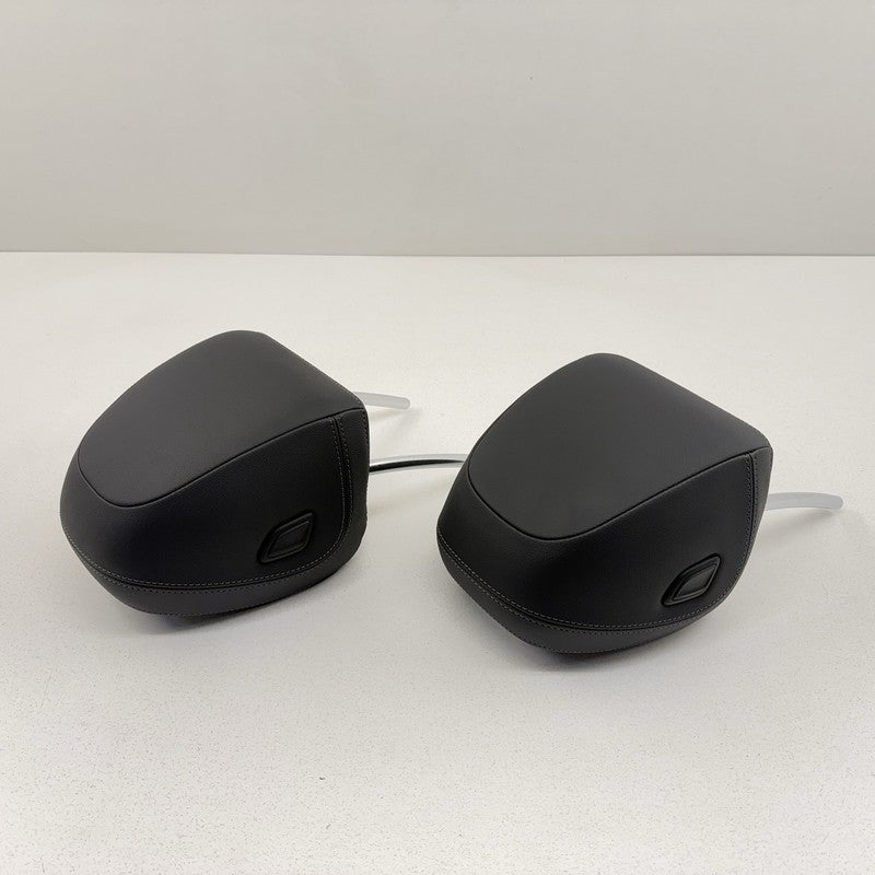 18-24 BMW G01 X3 Front Seat Headrest Head Rest Pair Left & Right Black