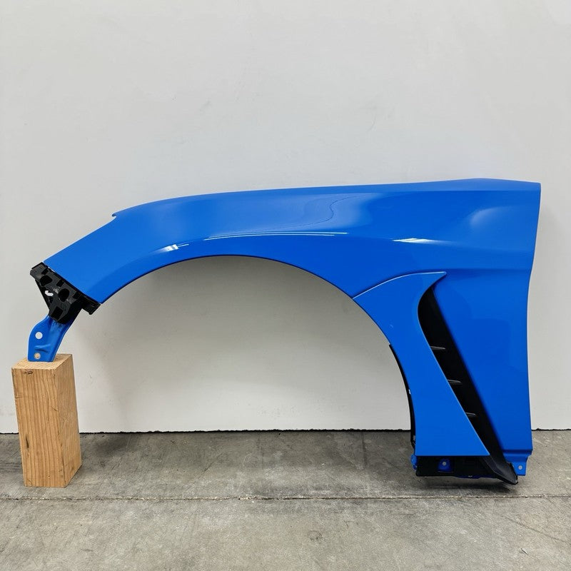 22-25 Toyota GR86 Left Front Fender Panel W/ Garnish Trim Neptune Blue OEM