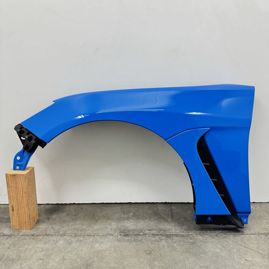 22-25 Toyota GR86 Left Front Fender Panel W/ Garnish Trim Neptune Blue OEM