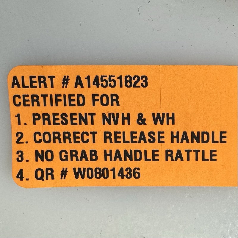 24-26 Ford Mustang GT Premium Driver Left Door Panel Interior Trim Bla