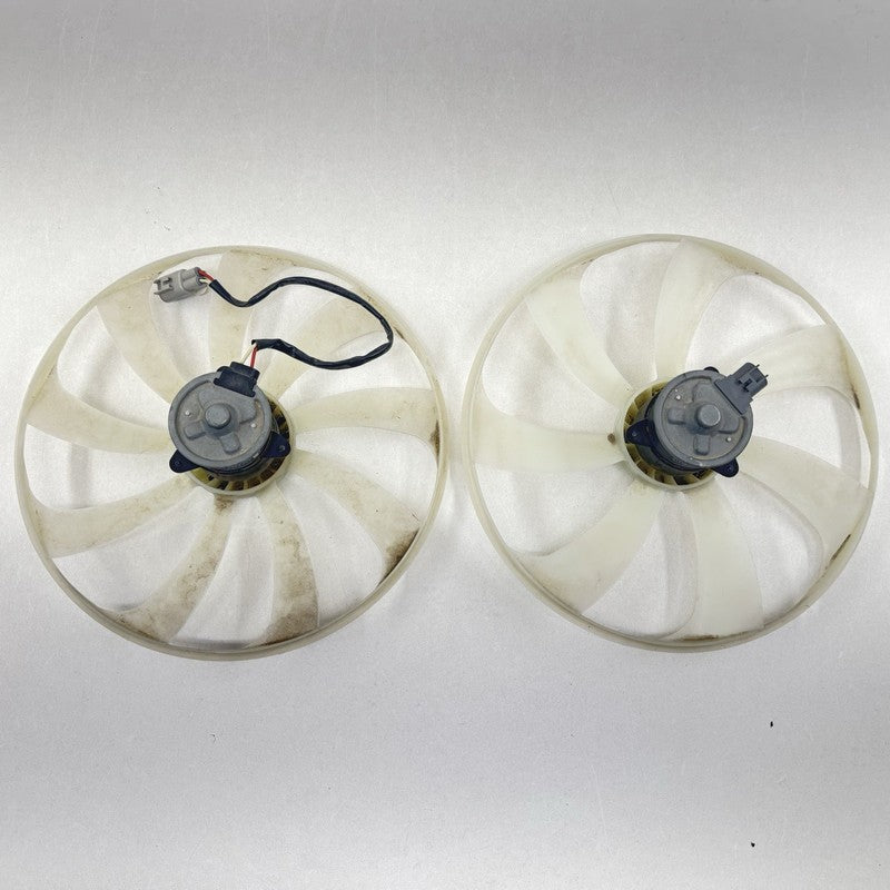 16363-0H010 / 16363 0H010 / 163630H010 12-17 TOYOTA CAMRY RADIATOR FAN COOLING MOTOR WITH FAN BLADE PAIR OEM