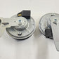 86012SJ110 22-23 SUBARU WRX LOW HIGH NOTE PITCH TONE HORN SIREN ALARM SIGNAL PAIR OEM