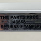 78872-6GA0B / 78872 6GA0B / 788726GA0B 24-25 NISSAN Z NISMO LEFT & RIGHT REAR QUARTER PANEL FLARE TRIM MOULDING OEM