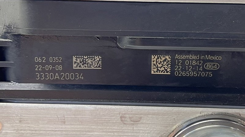 8682 3849 / 86823849 22-24 CADILLAC CT4 V BLACKWING MANUAL ABS PUMP ANTI BRAKE LOCK PUMP MODULE OEM