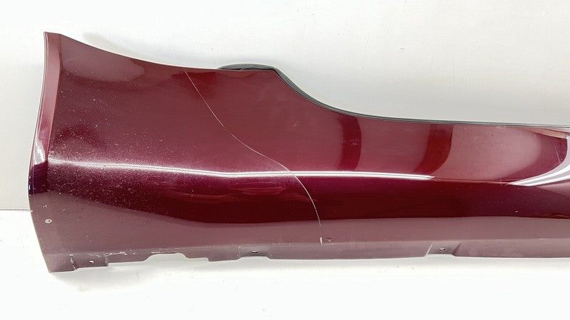 G33-10608-AJ / G33 10608 AJ / G3310608AJ 07-09 ASTON MARTIN VANTAGE RIGHT SIDE SKIRT ROCKER PANEL COVER MERLOT RED OEM