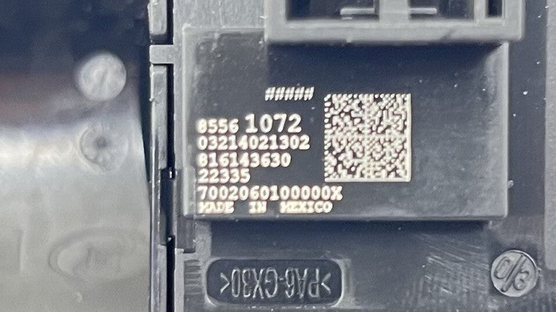 85561072 22-24 CADILLAC CT4 V BLACKWING PARK BRAKE HUD INFO LIGHT SWITCH CONTROLS OEM