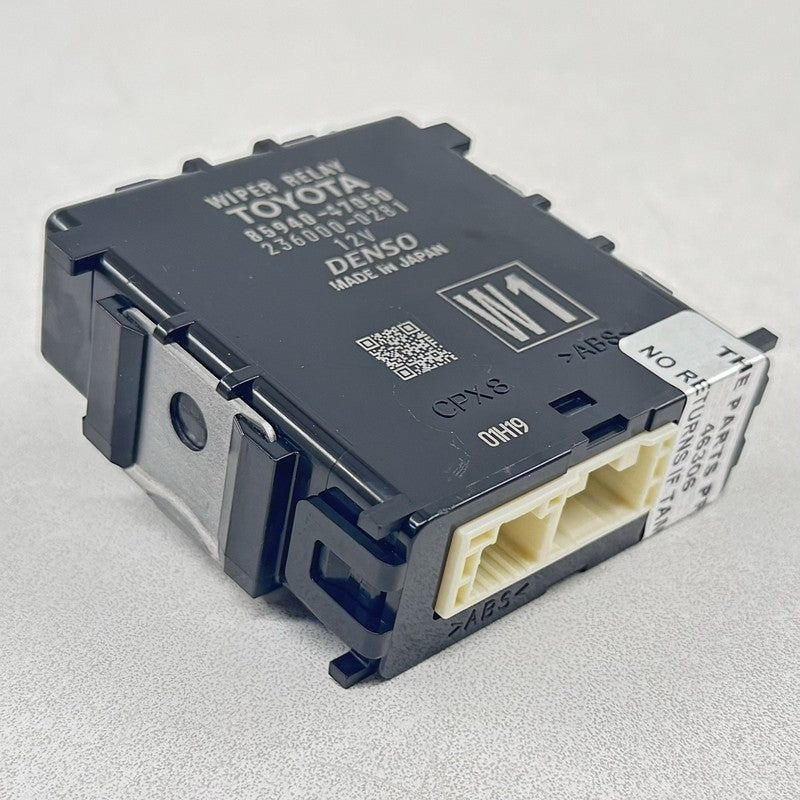 85940-47050 / 85940 47050 / 8594047050 23-25 TOYOTA PRIUS WINDSHIELD WIPER RELAY CONTROL MODULE 85940-47050 OEM