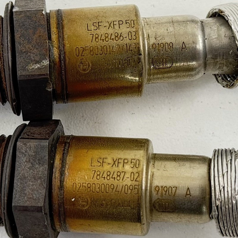 7848483-01 / 7848483 01 / 784848301 BMW M2 M3 M4 F80 F82 F87 S55 Air Fuel Ratio Exhaust Oxygen O2 Sensor Set OEM