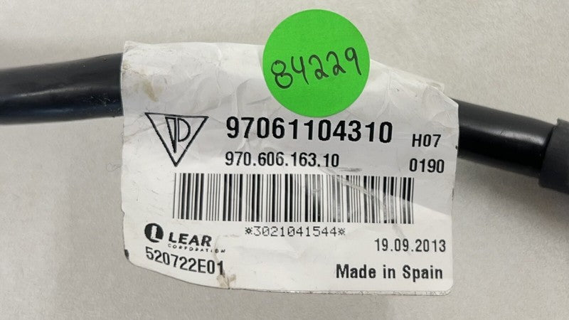 970.611.043.10 / 970 611 043 10 / 97061104310 10-16 PORSCHE PANAMERA NEGATIVE BATTERY TERMINAL CABLE END LINK 9706110431