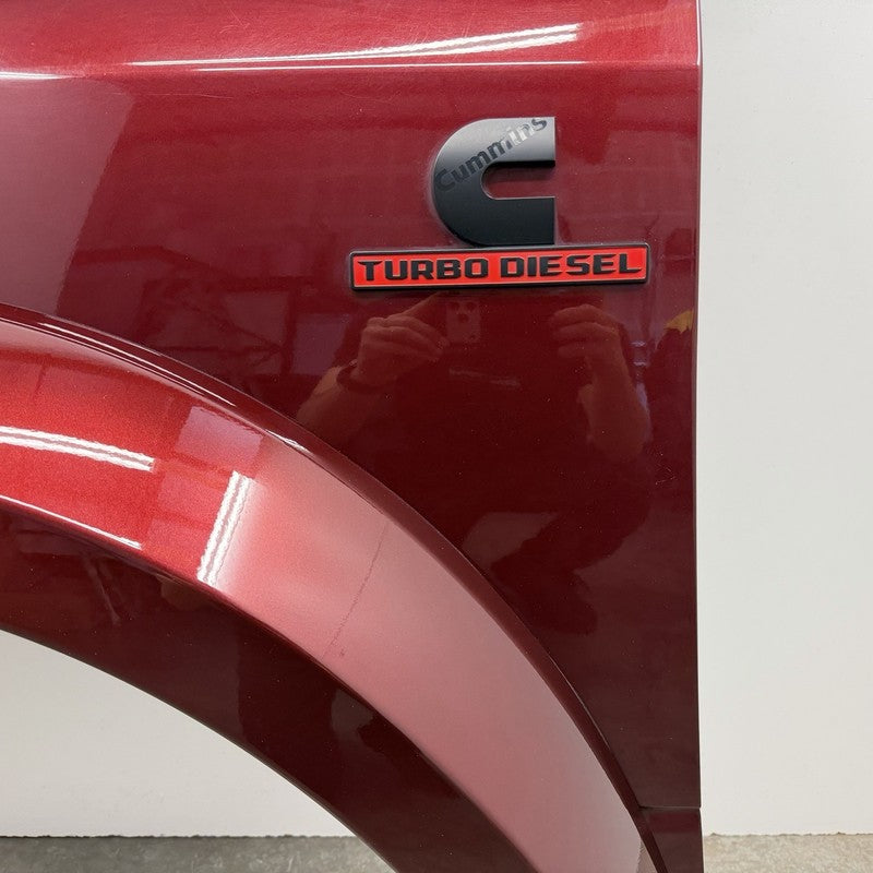 19-24 Ram 4500 5500 Driver Left Front Fender Panel W/ Flare Velvet Red