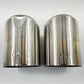 22-25 TOYOTA GR86 LEFT AND RIGHT REAR MUFFLER EXHAUST TIP PAIR OEM
