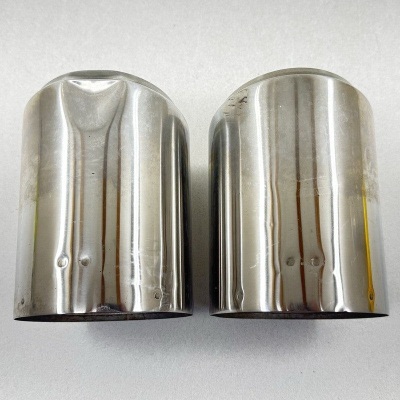 22-25 TOYOTA GR86 LEFT AND RIGHT REAR MUFFLER EXHAUST TIP PAIR OEM
