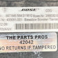 987.645.564.01 / 987 645 564 01 / 98764556401 05-12 PORSCHE BOXSTER 987 REAR SUBWOOFER BASSBOX SPEAKER BOSE TERRACOTTA O