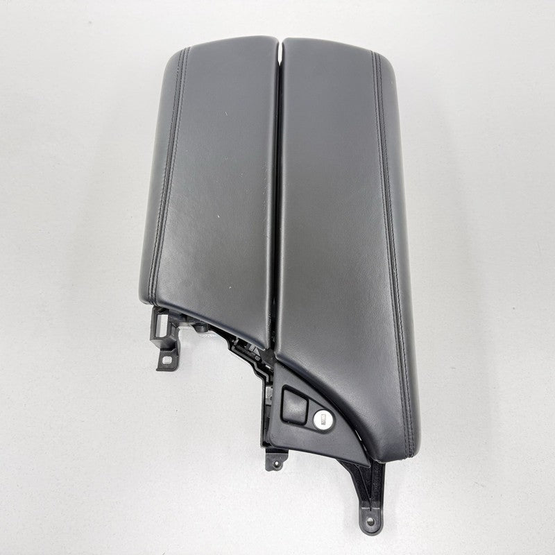 51168050274 12-16 BMW M5 F10 Center Console Armrest Arm Rest Leather Merino Black OEM