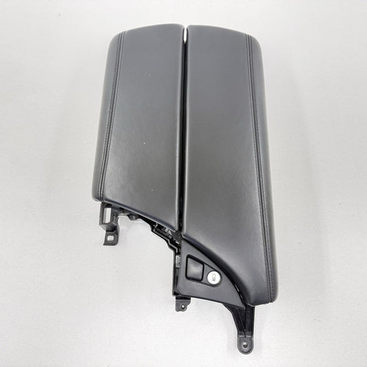 51168050274 12-16 BMW M5 F10 Center Console Armrest Arm Rest Leather Merino Black OEM