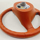 6020578 05-08 PORSCHE BOXSTER CAYMAN 987 STEERING WHEEL WITH WHEEL AIRBAG TERRACOTTA OEM