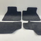 14-18 Bentley Flying Spur Floor Mat Set Front & Rear Black Factory OEM