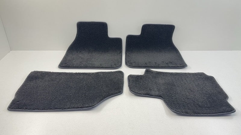14-18 Bentley Flying Spur Floor Mat Set Front & Rear Black Factory OEM