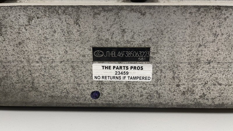 52187-50030 / 52187 50030 / 5218750030 07-17 LEXUS LS460 REAR BUMPER REINFORCEMENT BAR IMPACT SHOCK BAR OEM