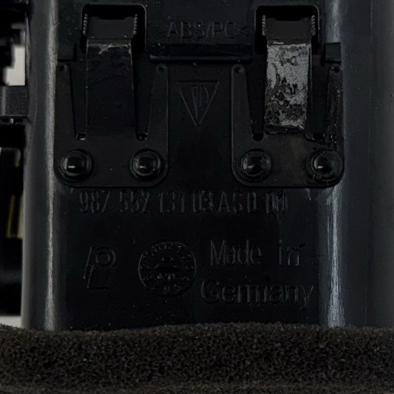 987 552 131 03 / 98755213103 05-12 Porsche Boxster Cayman 987 Front Dash Air Vent Grille Grill Trim OEM