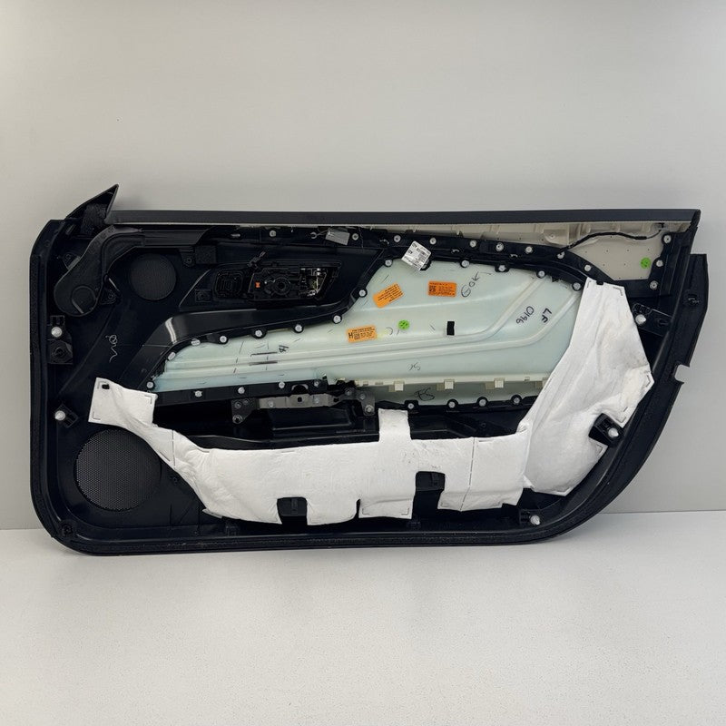 24-26 Ford Mustang GT Premium Driver Left Door Panel Interior Trim Bla