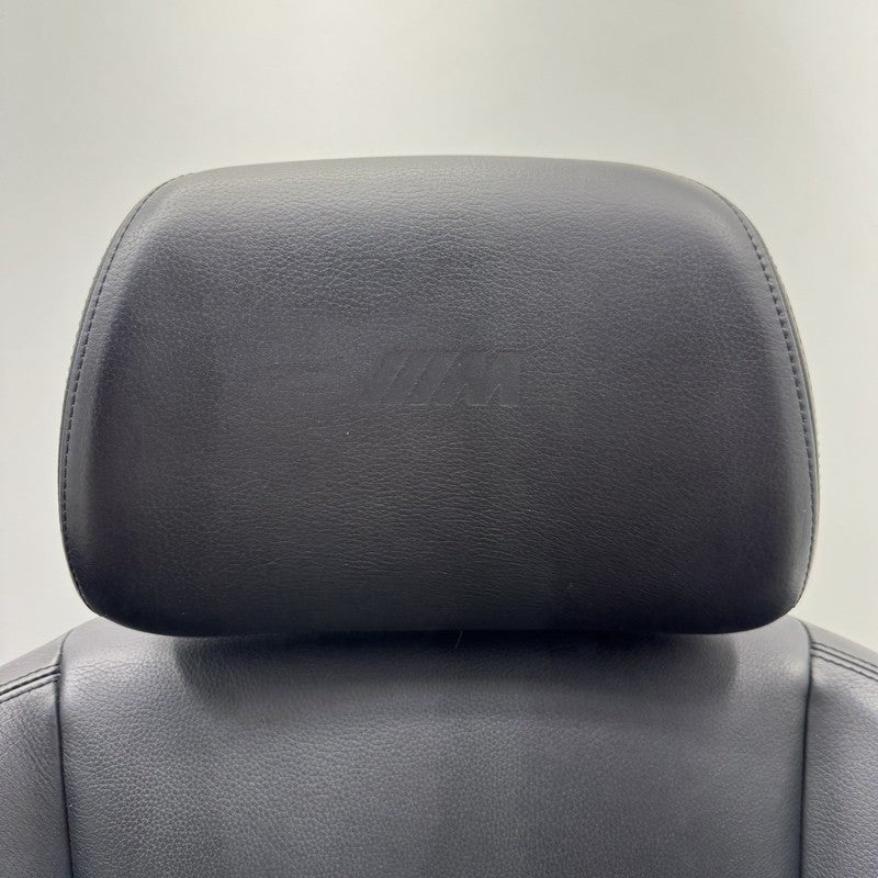 06-10 BMW M6 E63 Front Sport Seat Pair Heated Merino Black Leather OEM