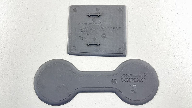 11N2280CP 15-17 MCLAREN 650S CENTER CONSOLE CUPHOLDER COIN STORAGE RUBBER MAT INSERT OEM