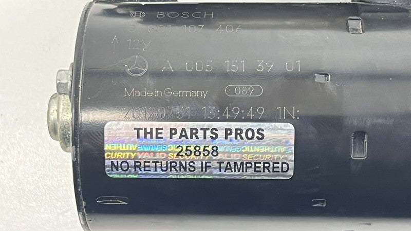 0051513901 / A0051513901 / A 005 151 39 01 3901 12-14 MERCEDES W204 C250 MOTOR ENGINE CRANK STARTER 0051513901 OEM
