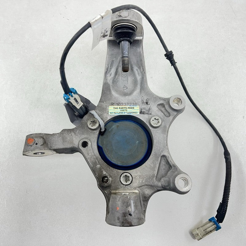 10237238 01-04 CORVETTE C5 Z06 RIGHT FRONT SPINDLE KNUCKLE HUB WITH CONTROL ARM SET OEM