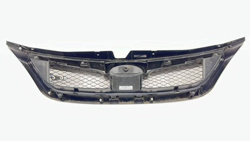 08-14 SUBARU WRX STI FRONT BUMPER UPPER GRILLE TRIM W/ EMBLEM OEM