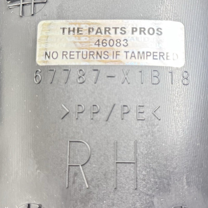 67787-X1B18 / 67787 X1B18 / 67787X1B18 23-25 TOYOTA PRIUS PASSENGER RIGHT REAR INTERIOR DOOR PANEL COVER TRIM OEM