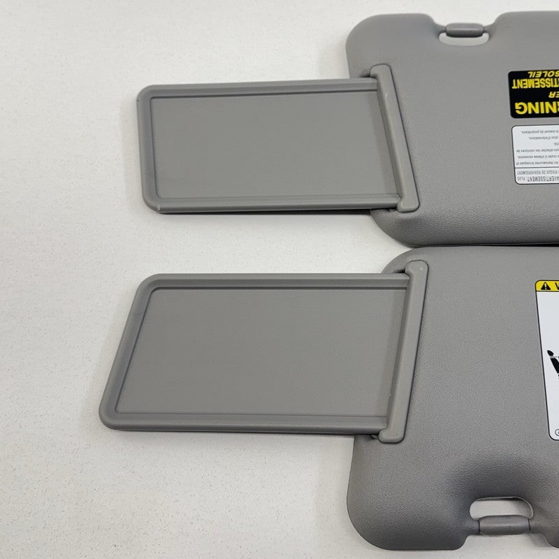08-13 Toyota Highlander Left And Right Sunvisor Sun Visor Shade Pair OEM