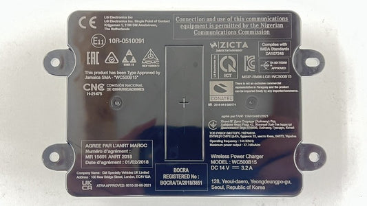 13555223 / 1355 5223 22-24 CADILLAC CT5 V BLACKWING CENTER CONSOLE WIRELESS CHARGE PHONE CHARGING OEM