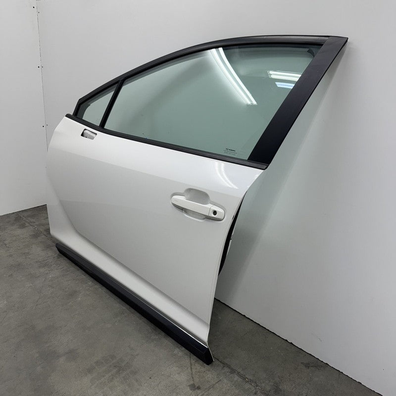 24-25 SUBARU CROSSTREK DRIVER LEFT FRONT DOOR SHELL COMPLETE WHITE OEM