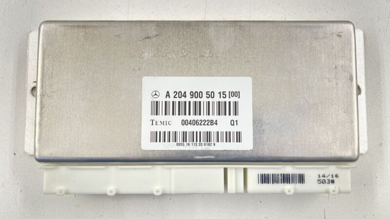 2049005015 / A2049005015 / A 204 900 50 15 5015 14-17 MERCEDES E550 W207 ADAPTIVE SHOCK SUSPENSION CONTROL MODULE 204900