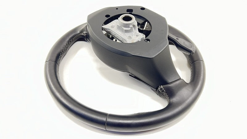 22-24 TOYOTA GR86 DRIVER STEERING WHEEL LEATHER BLACK OEM