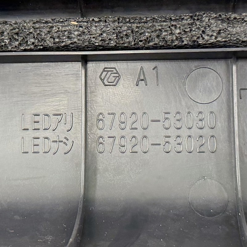 67920-53030 / 67920 53030 / 6792053030 08-14 Lexus IS F Front & Rear Door Step Sill Scuff Plate Trim Panel Set OEM