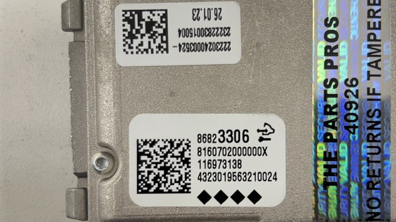 86823306 22-24 CADILLAC CT4 V BLACKWING WINDSHIELD LANE KEEP DEPARTURE ASSIST CAMERA OEM